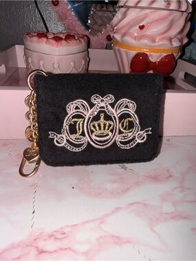 Juicy Couture Lovers Club Mini Wallet with Keychain Clip